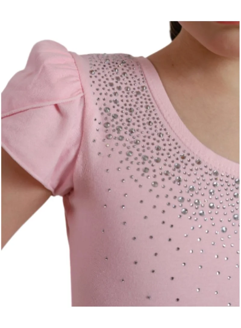 رياضة واحدة فستان باليه طويل من التول باللون الزهري